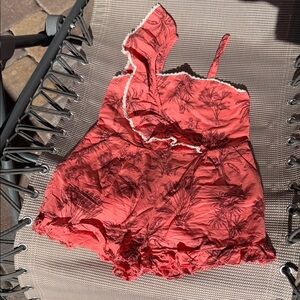 Janie and Jack Coral Disney Moana romper